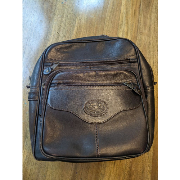 Dilana Santa Fe Leather Sling Pack, Dark Brown - Picture 7 of 7